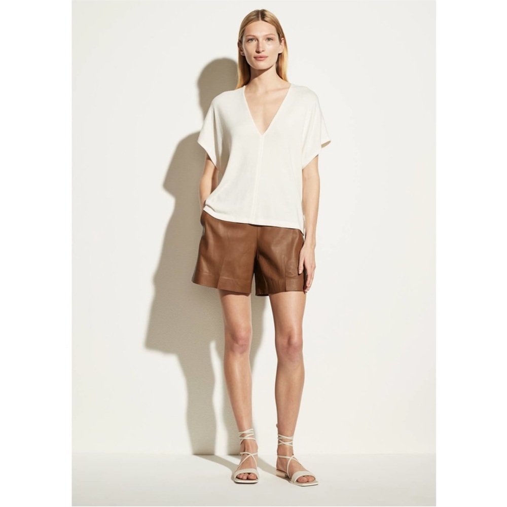 Vince V-Neck drape Top medium office work NWT